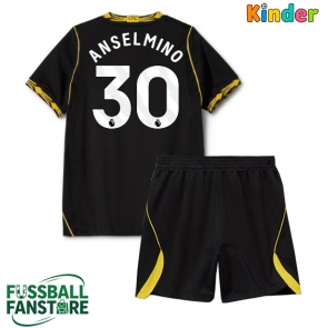 Chelsea Aaron Anselmino #30 Replik Auswärtstrikot Kinder 2026-27 Kurzarm (+ Kurze Hosen)